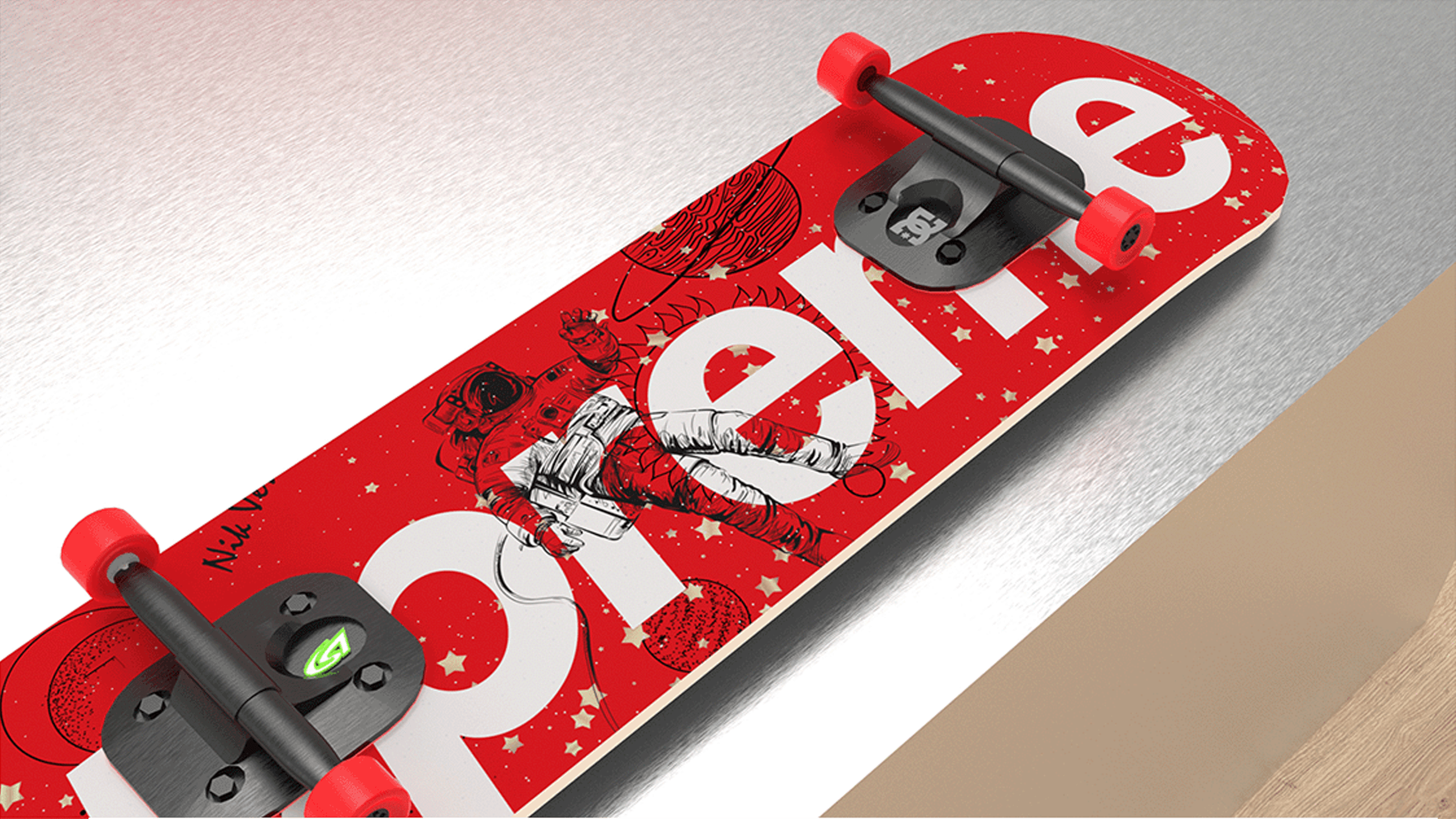 Supreme — 1 of 1 Skateboard